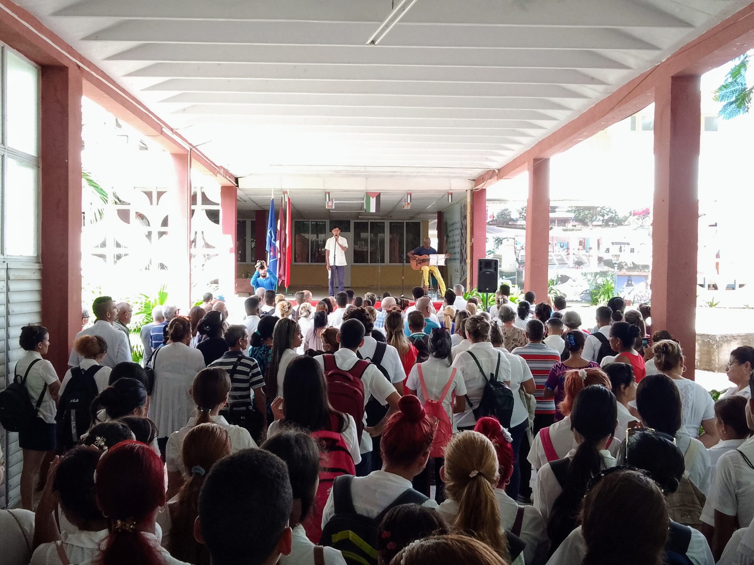 Universitarios de Granma denuncian genocidio de Israel contra Palestina