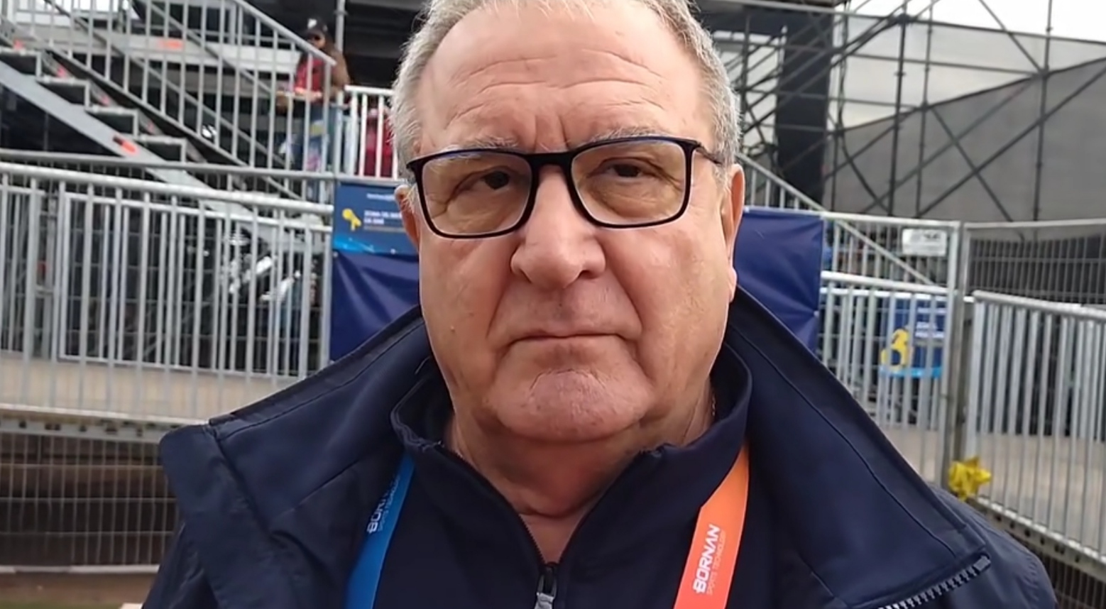 Riccardo Fraccari,presidente de la Confederación Mundial de Béisbol-Softbol . Foto: Del autor.