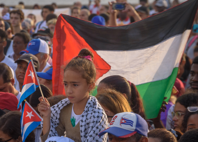 Marcha a favor de Palestina