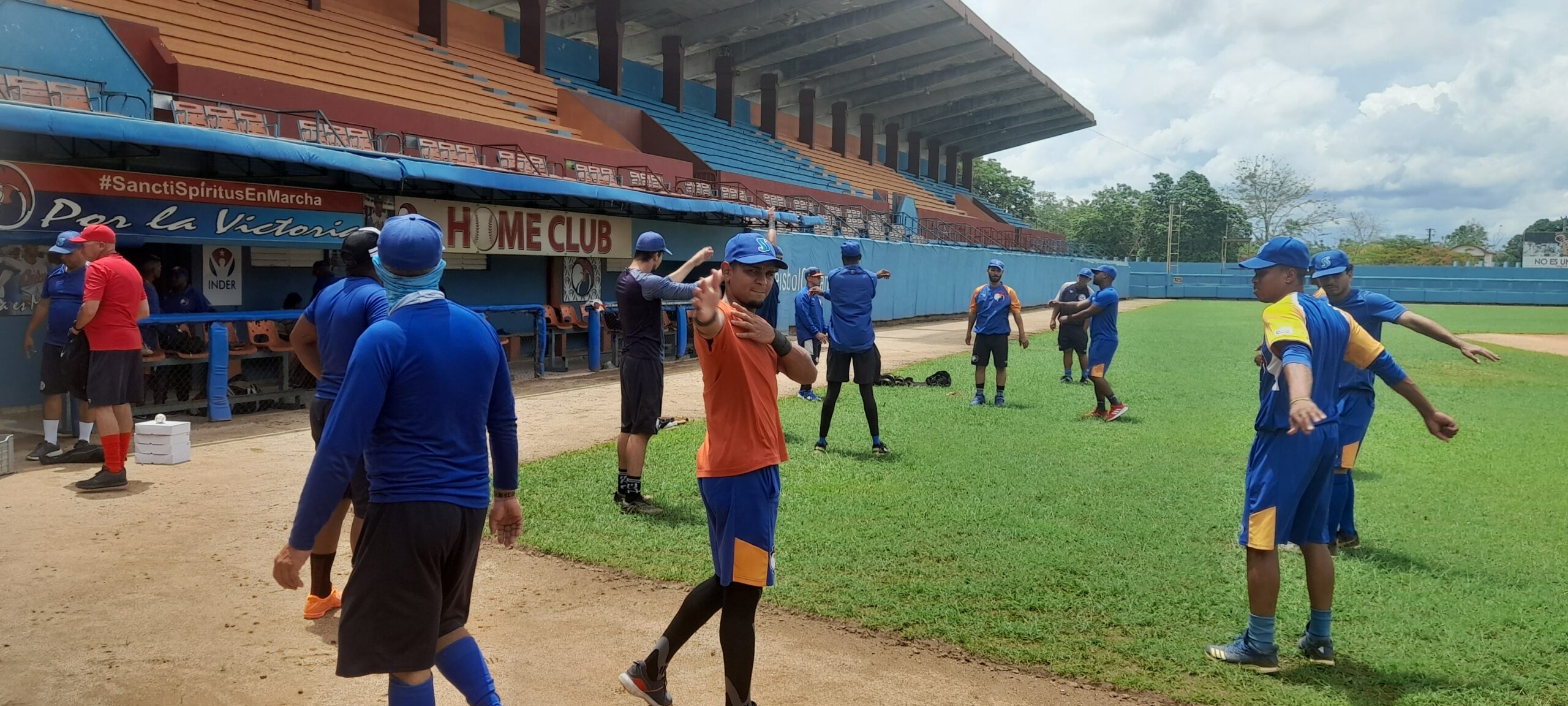 preparación béisbol