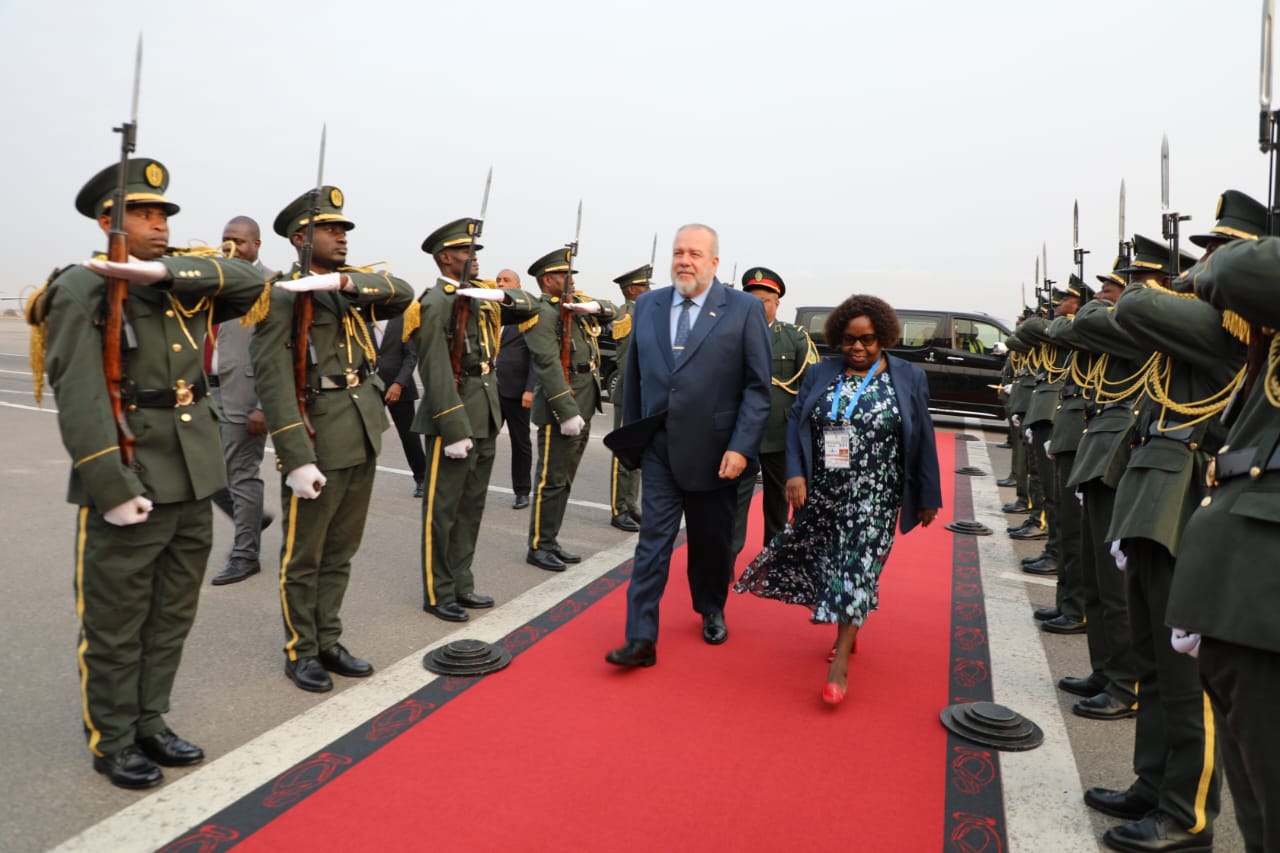 llegada de Manuel Marrero a Angola
