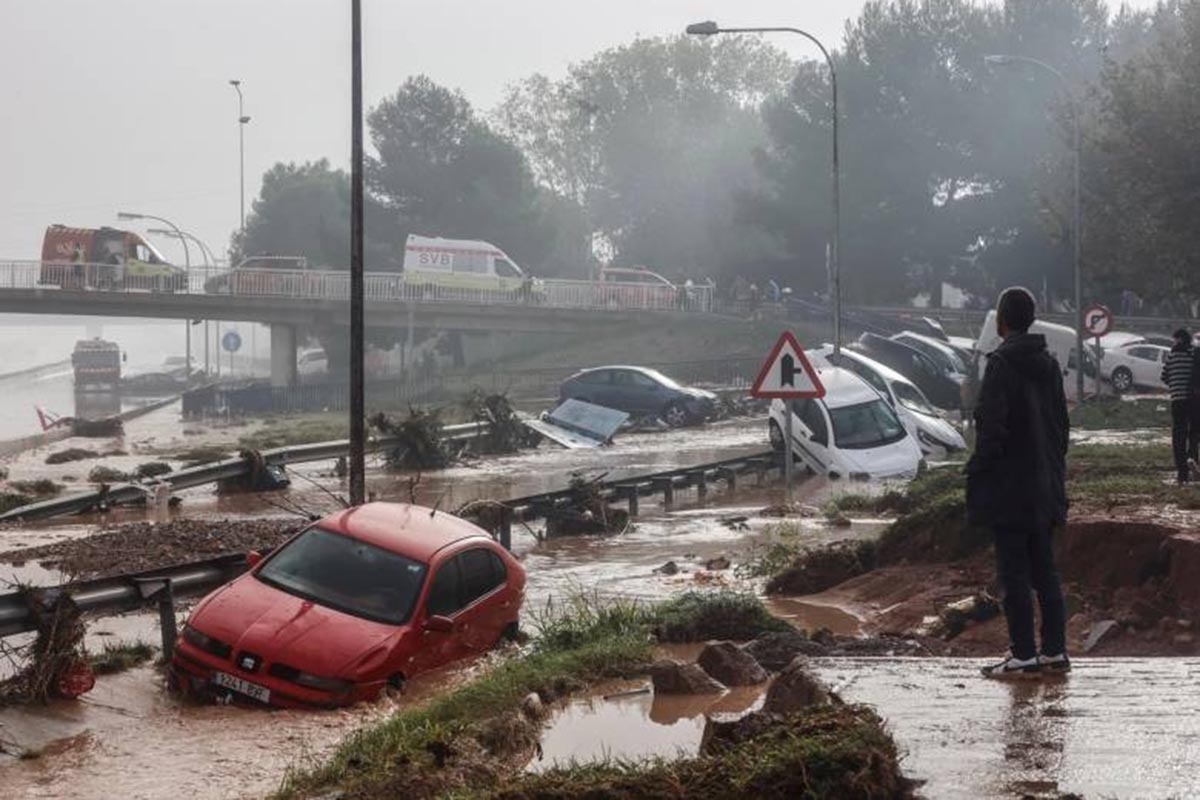 tormenta en valencia España