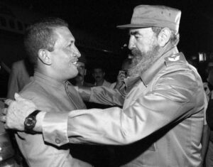 Fidel y Chávez