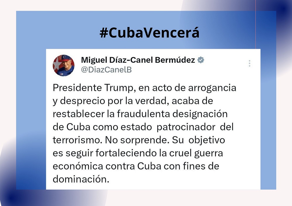 repercusión Cuba lista terrorista