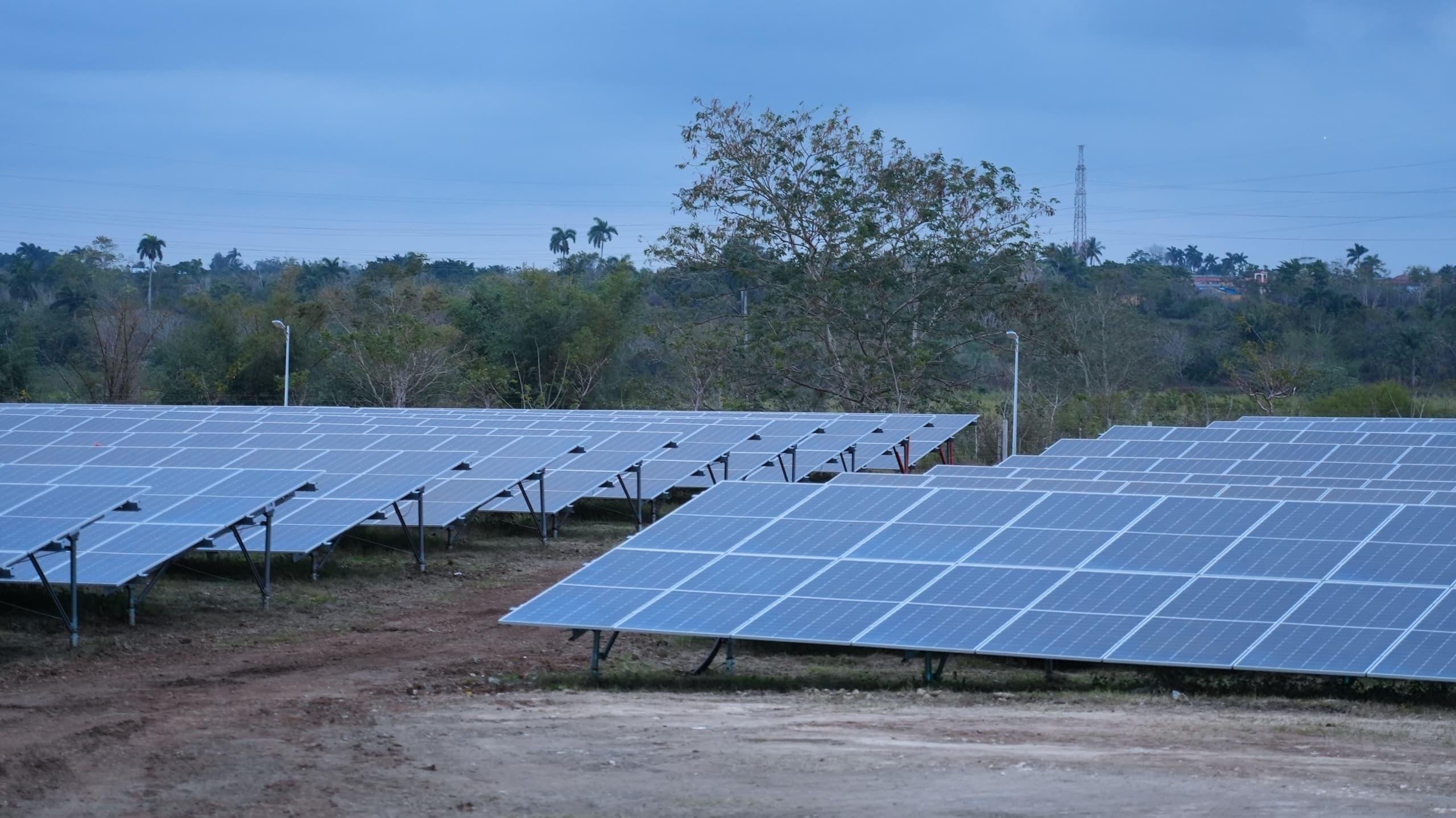 parque fotovoltaico La Habana