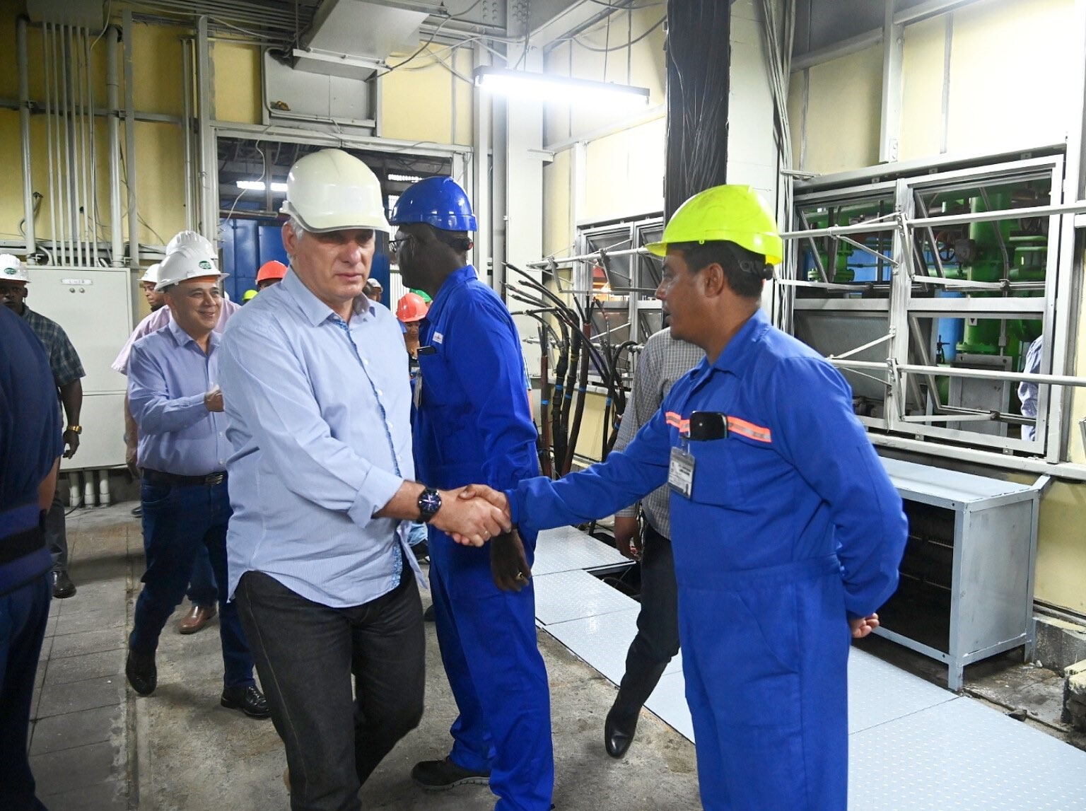 Díaz-Canel en Cienfuegos