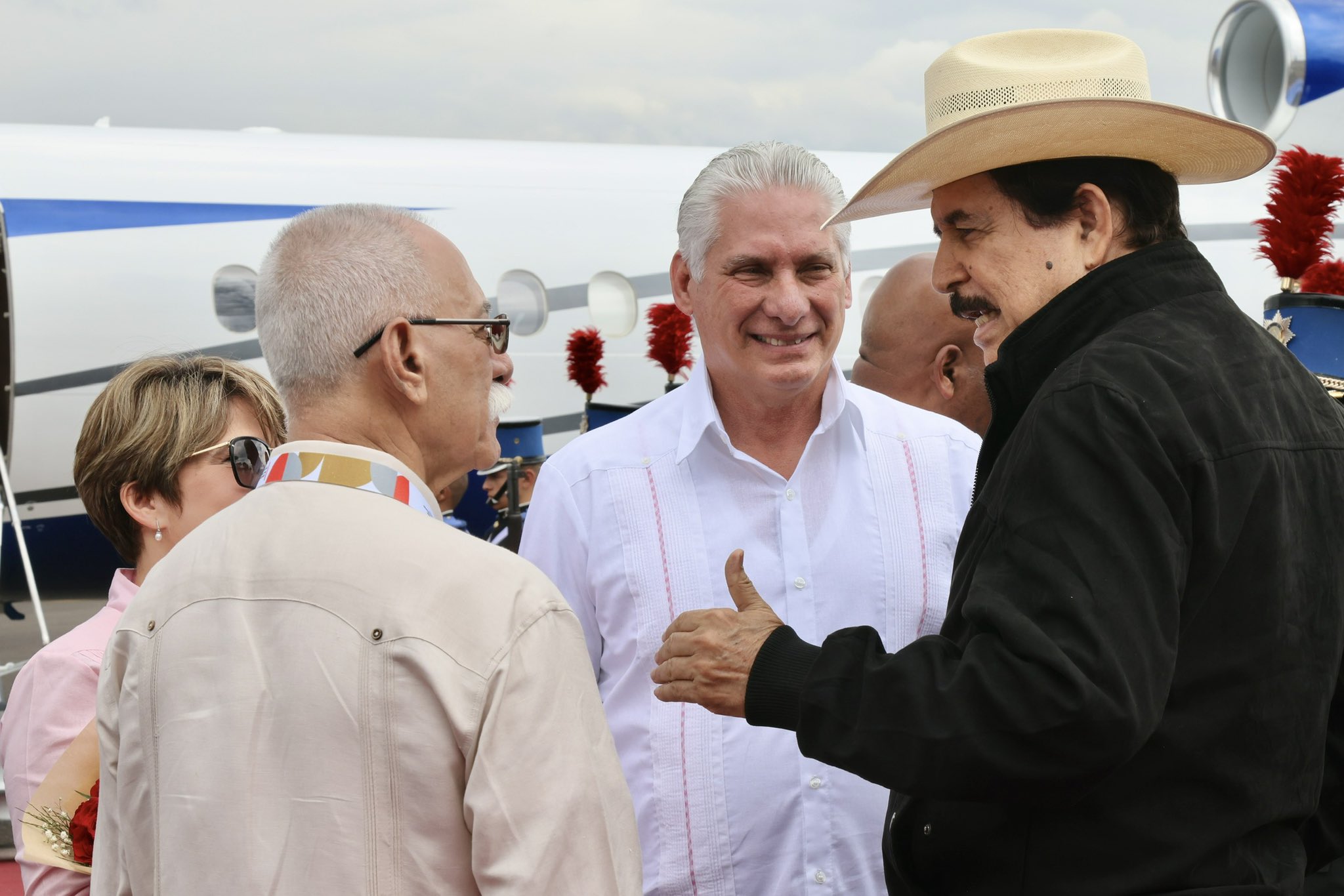 Llega Díaz-Canel a Honduras