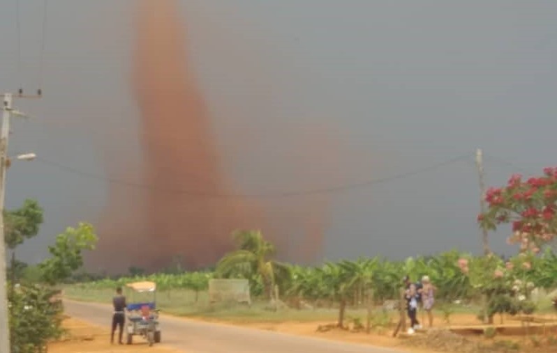 Tornado en Alquízar