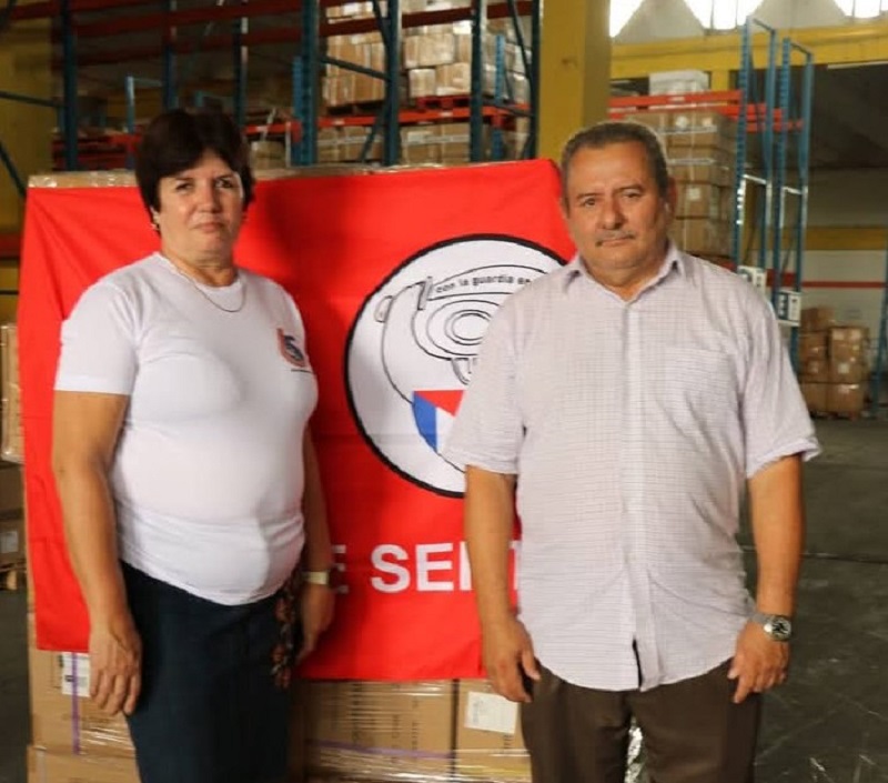 Entregan los CDR donativo proveniente de Canadá