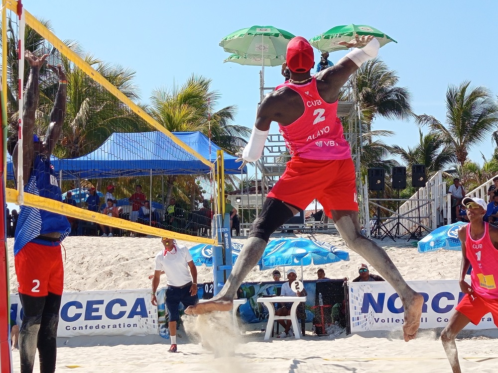 Alayo y Noslen en Norceca de Varadero