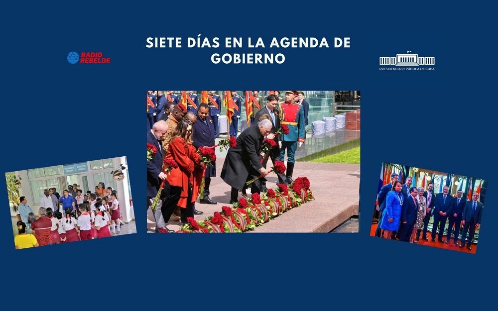 agenda de gobierno 12 may
