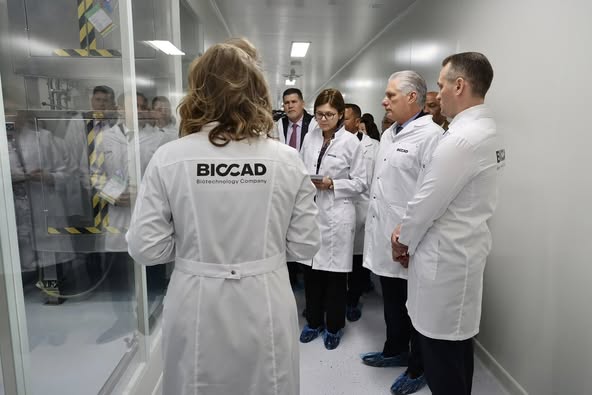 Díaz-Canel por la cooperación biofamaceútica