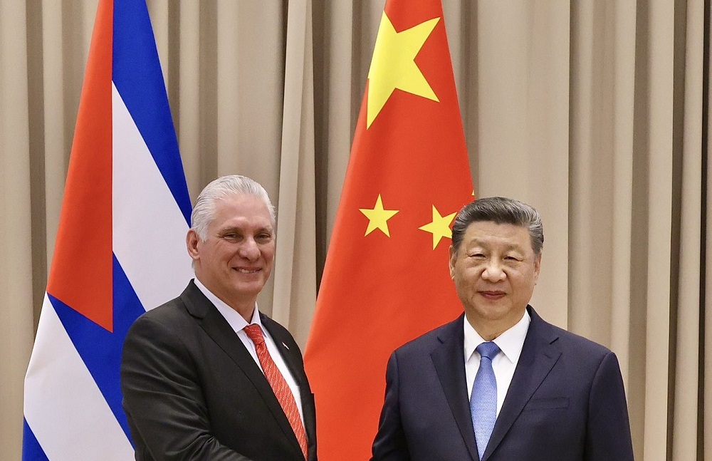 Díaz- Canel y Xi Jinping se reúnen en Moscú