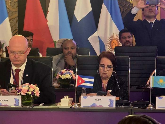 vicepresidenta del ICS en Evento Global