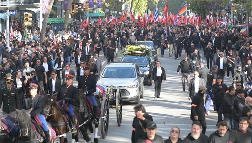 Cortejo fúnebre de Pepe Mujica