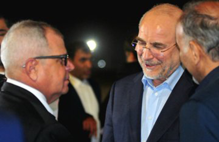 Llega a Cuba el Presidente de la Asamblea Consultiva lslámica