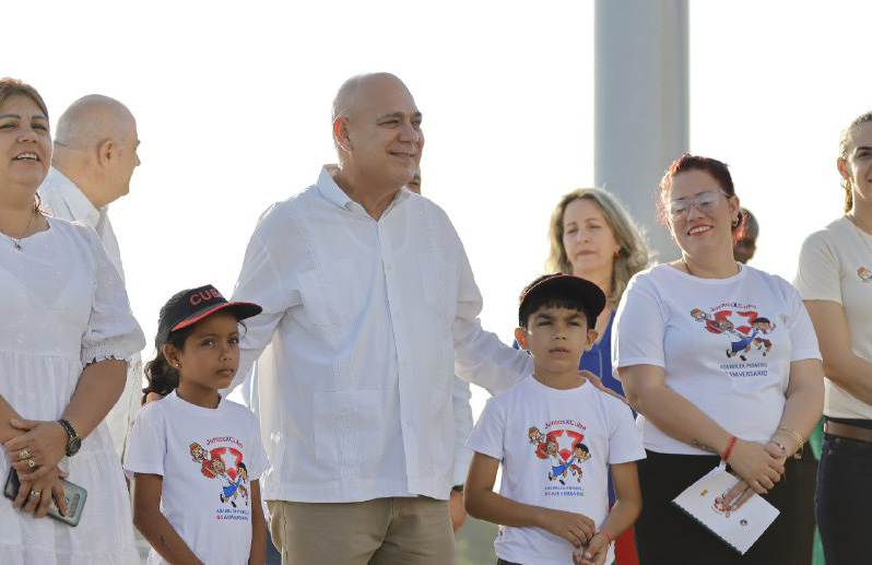 La Asamblea Nacional 64 aniversario de la Organización de Pioneros José Marti (OPJM) fue inaugurada este viernes en el Memorial José Martí,en La Habana .