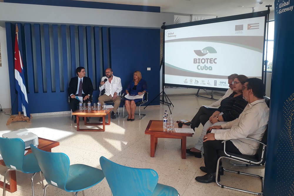 Cuba y Unión Europea programa de trabajo en biotecnología