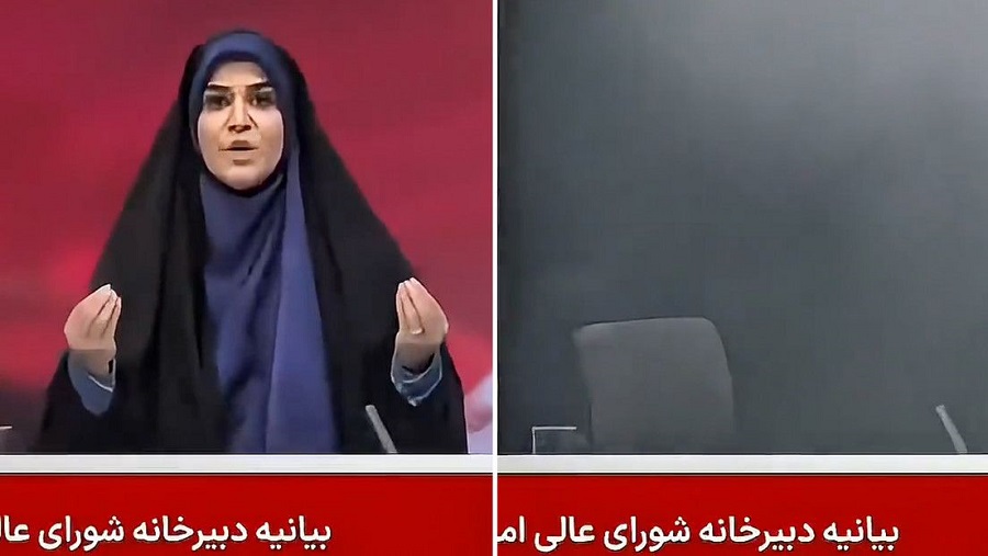 Ataque a Radio y TV iraní