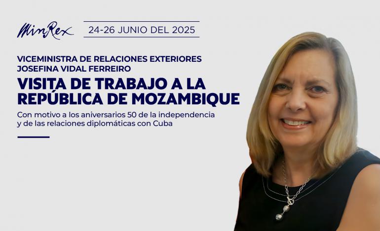 Cuba presente en celebraciones por independencia de Mozambique
