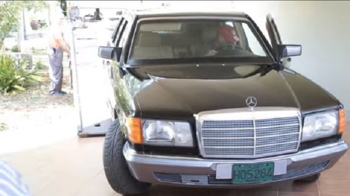 Mercedes Benz de Fidel Castro