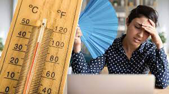 calor y algunas lluvias en la tarde