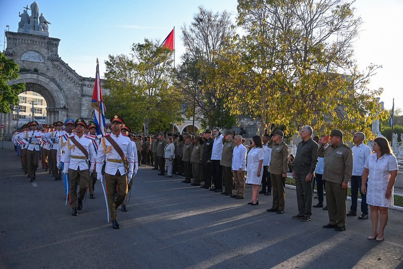 Cuba rinde tributo al Mayor General Máximo Gómez Báez