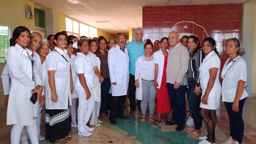 Policlínico de Río Cauto en Granma
