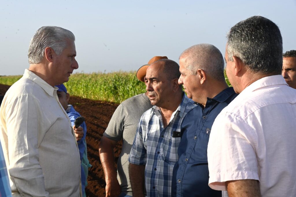 Díaz-Canel en Mayabeque