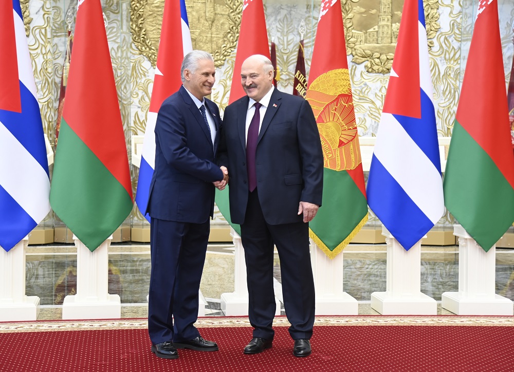 Díaz-Canel y Lukashenko se reencuentran en Minsk