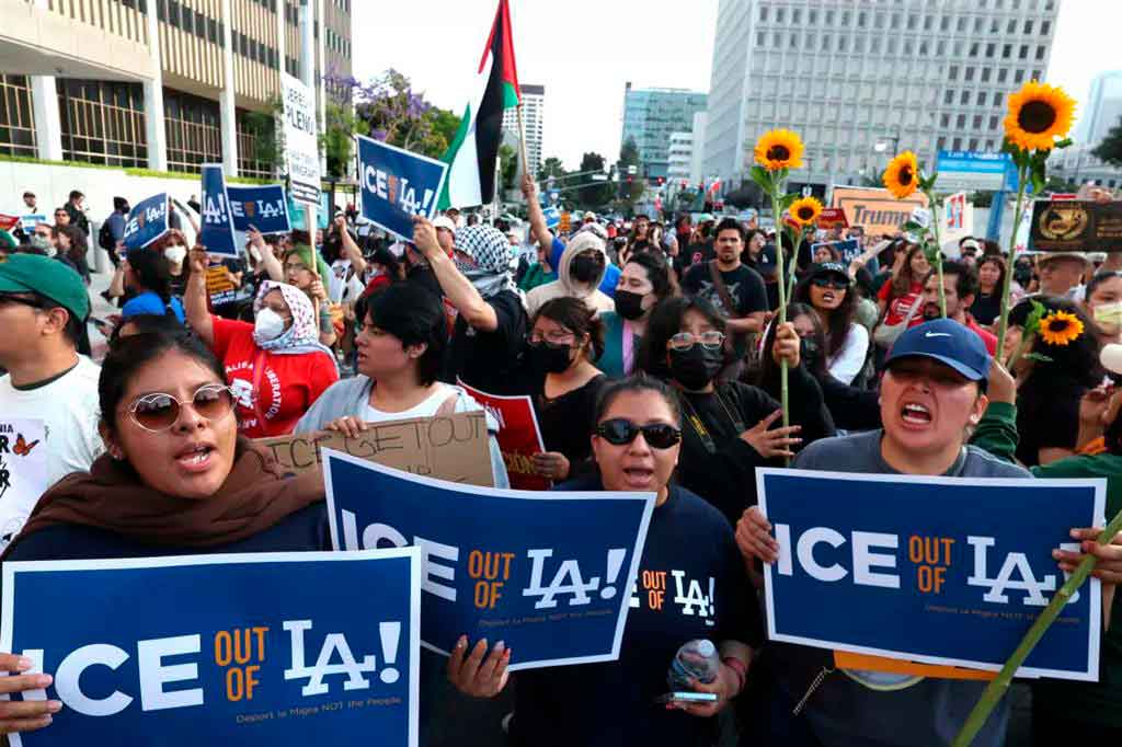 Manifestaciones en Estados Unidos