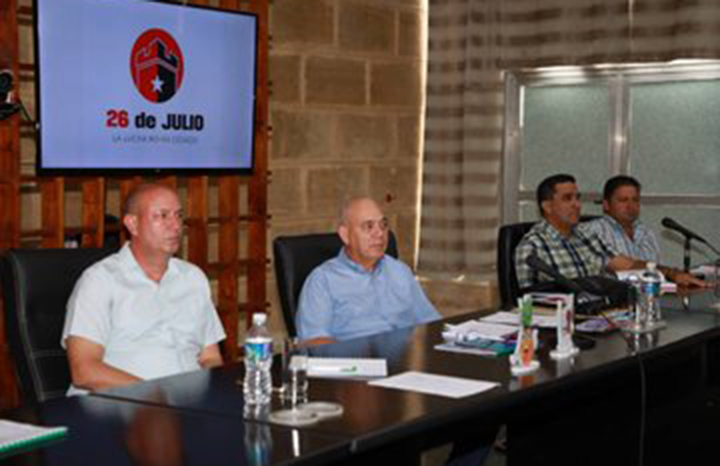 Roberto Morales Ojeda, llegó hoy a la provincia de Ciego de Ávila, sede de las actividades por el Día de la Rebeldía Nacional, el 26 de julio.