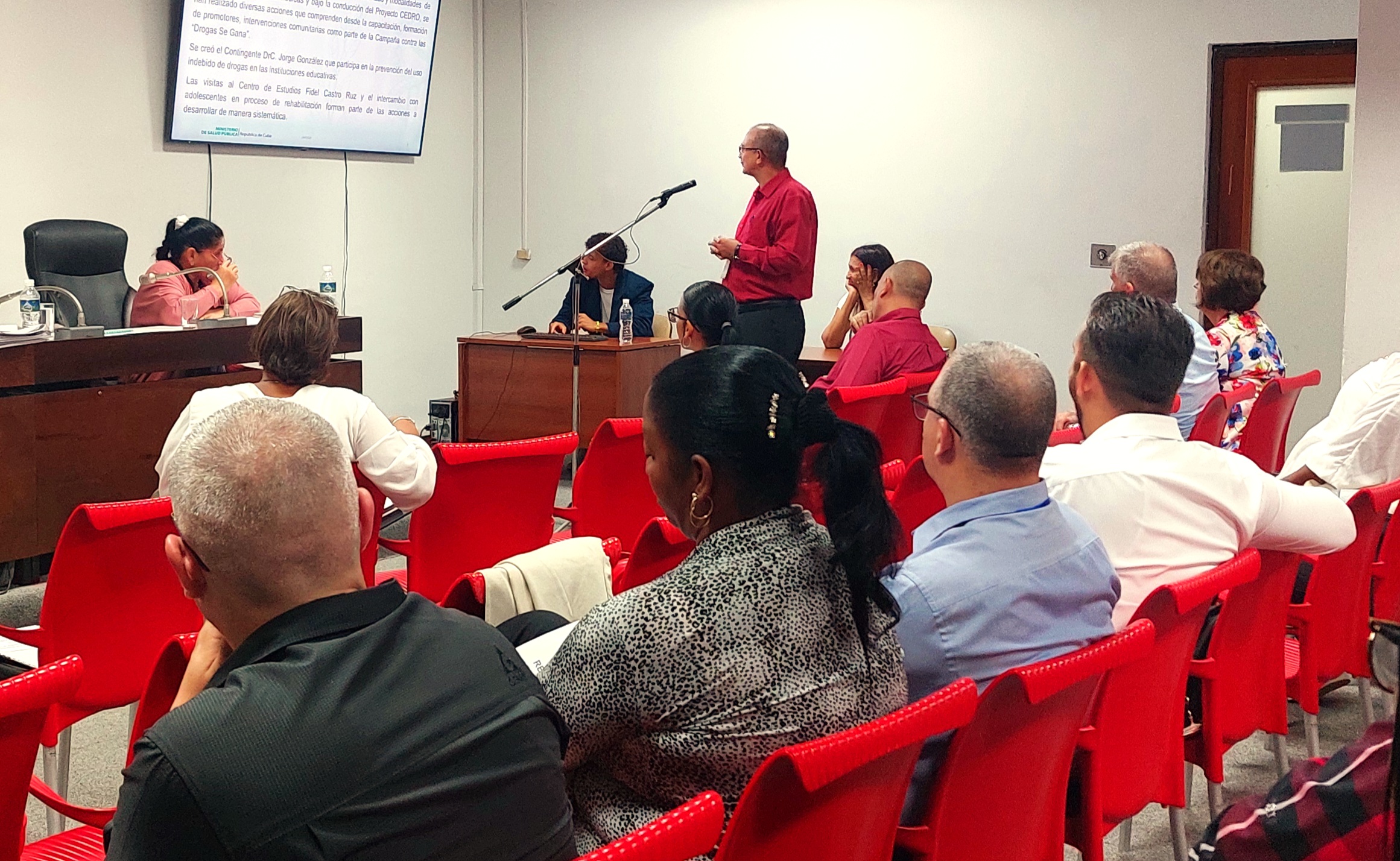 En análisis implementación del Plan de Atención Integral a las Adicciones en Cuba