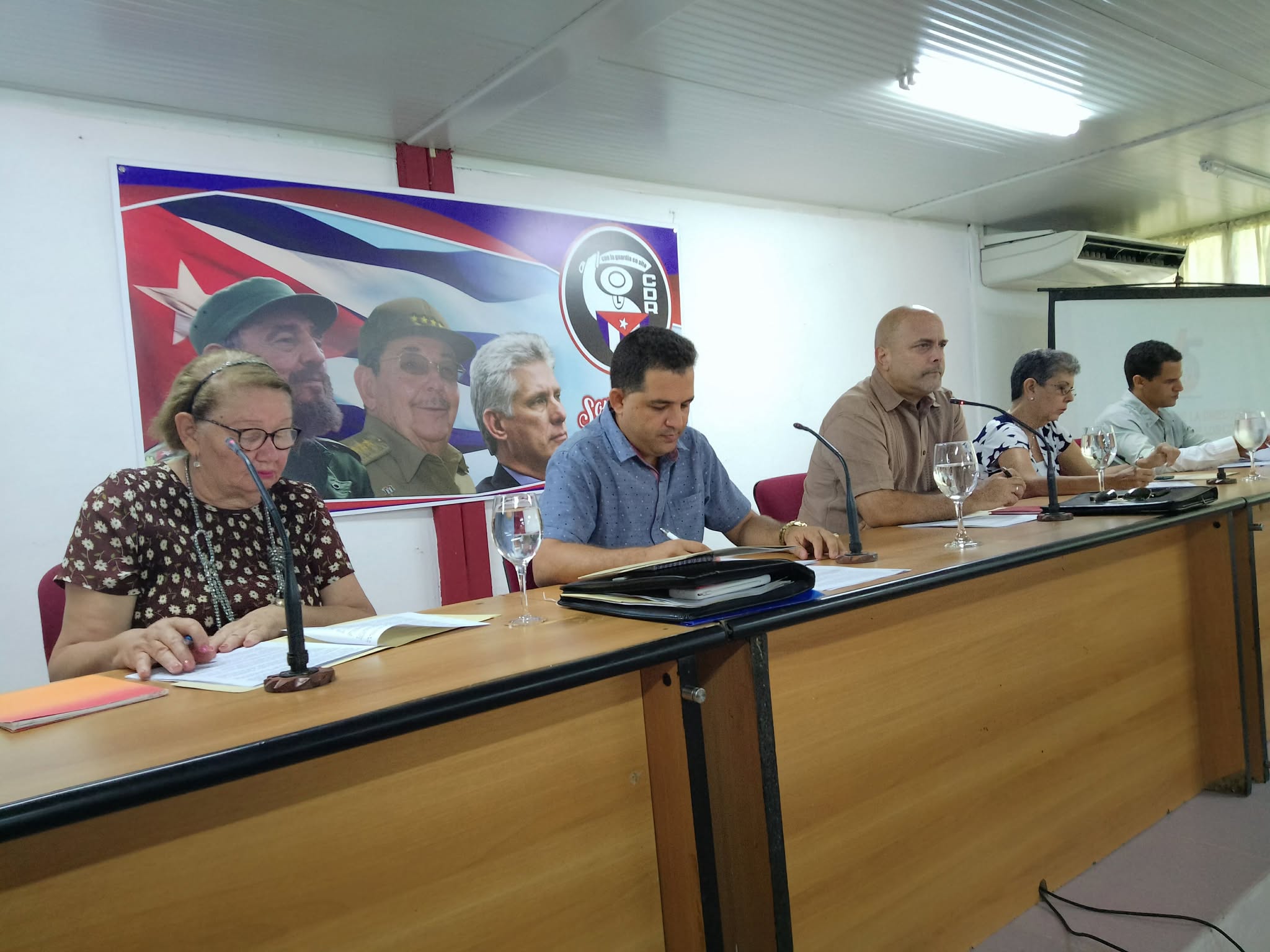 Realizan V Pleno Ordinario de la Dirección Provincial de los CDR en La Habana