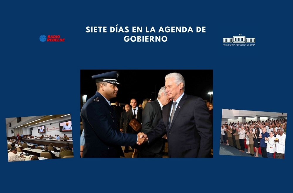 Siete días en la Agenda de Gobierno