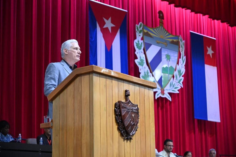 Presidente cubano en clausura de Asamblea Nacional