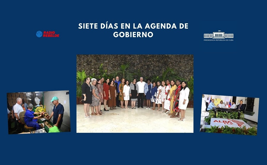 agenda de gobierno 25 ago