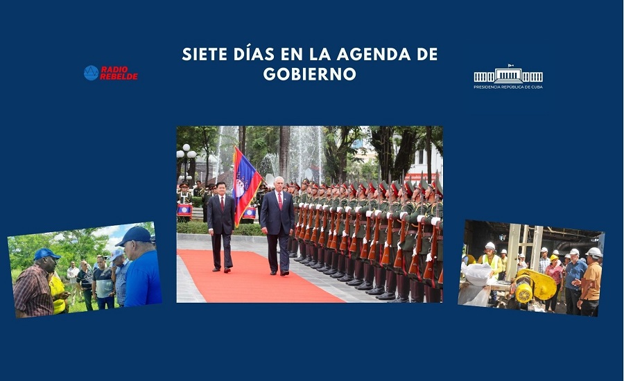 Agenda de Gobierno 8 septiembre 2025