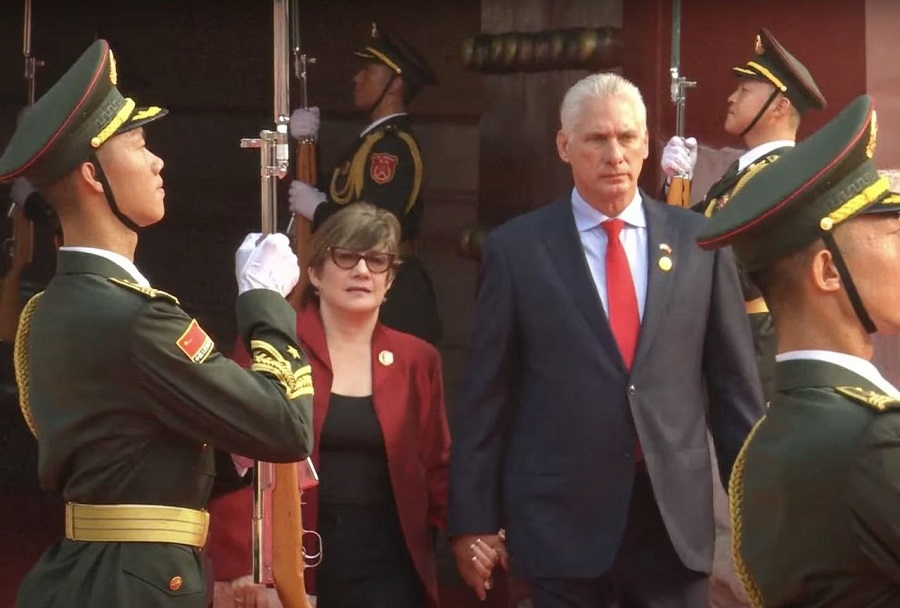 Díaz-Canel en conmemoración China