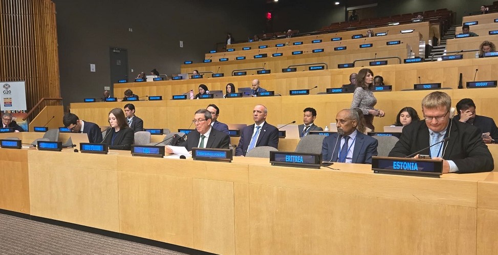 Cuba exige en Naciones Unidas fin de medidas coercitivas unilaterales