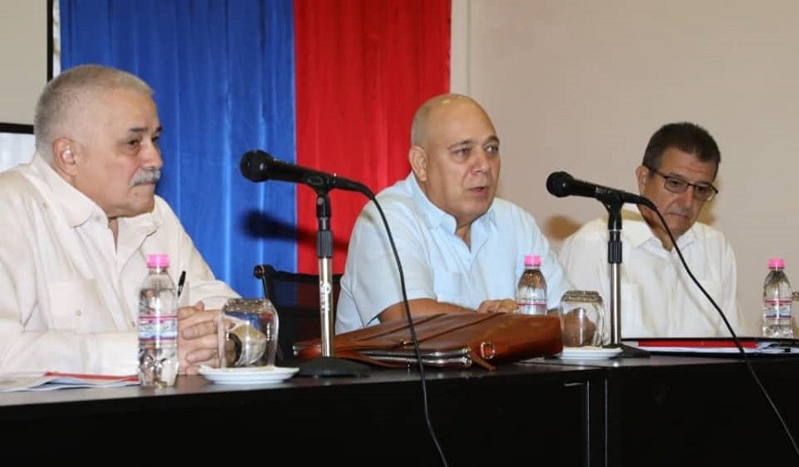 Intercambia Morales Ojeda con integrantes de la Brigada Médica Cubana en Venezuela