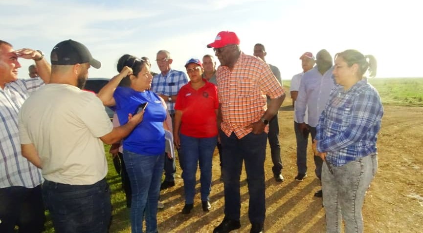 Recorre Valdés Mesa polo arrocero de la costa norte villaclareña