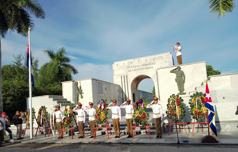 Pueblo cubano rinde tributo a víctimas del Crimen de Barbados