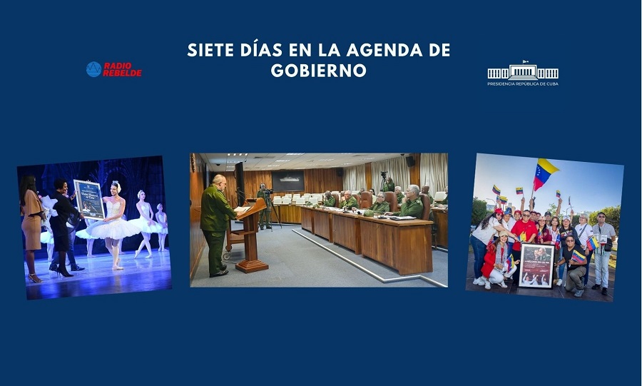 Agenda de Gobierno 20 oct