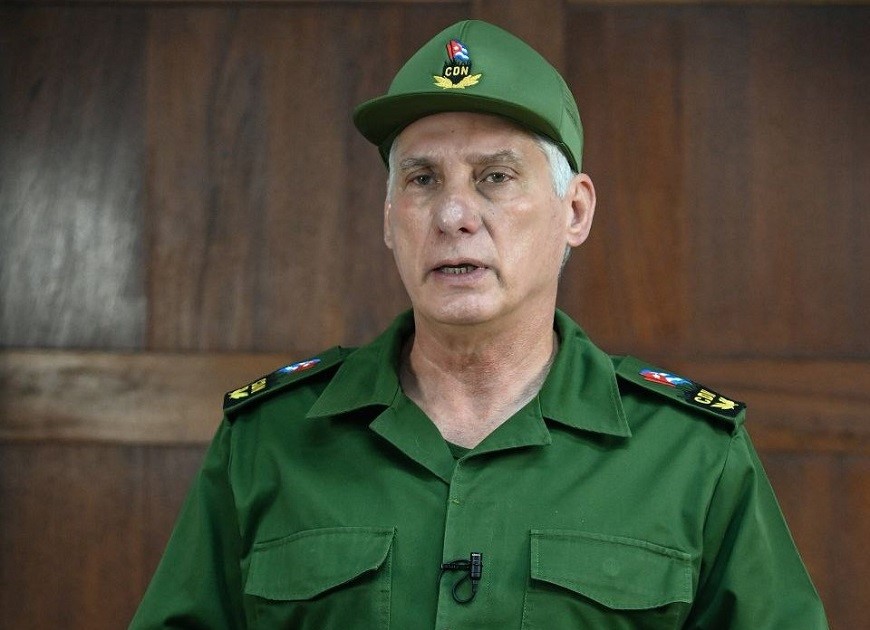 mensaje dirigido al pueblo cubano en la víspera del impacto del huracán Melissa