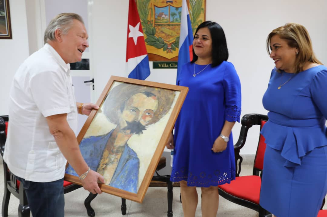 Embajador de Rusia inicia visita oficial a Villa Clara