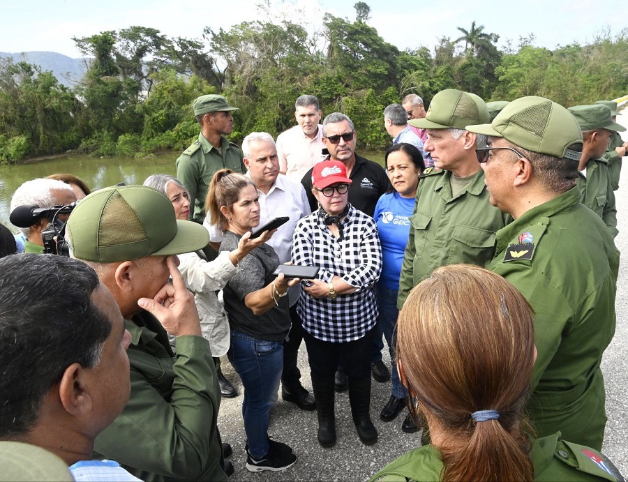 Díaz-Canel en Santiago y Guantánamo