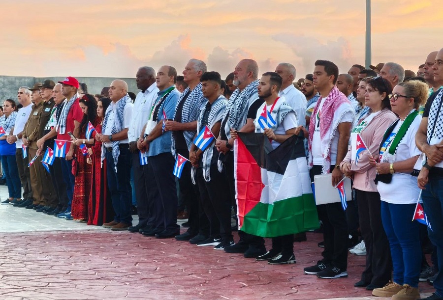 Exige en Cuba fin del genocidio en Palestina