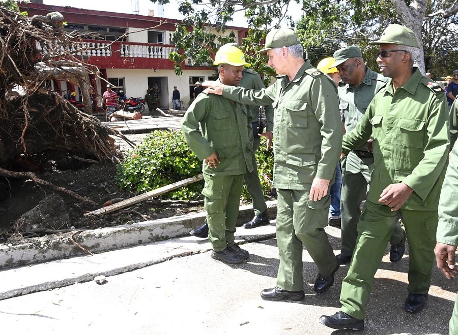 Díaz-Canel en Holguín. Recuperación