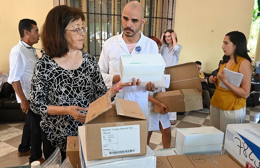 Gloria La Riva: el bloqueo es como una guerra silenciosa que mata.